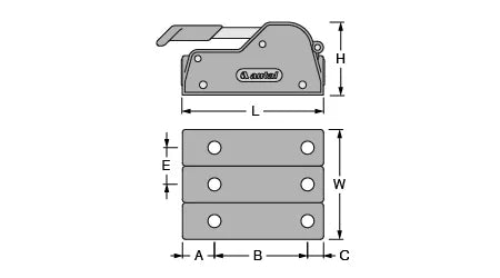 Antal V-Grip Clutch 12 Triple
