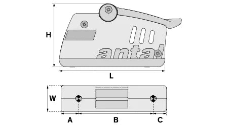 Antal V-Cam R814 Stopper 8-10 Single