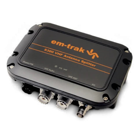 ET-S300 — em-trak Antennsplitter — Nav & El - AIS & VHF