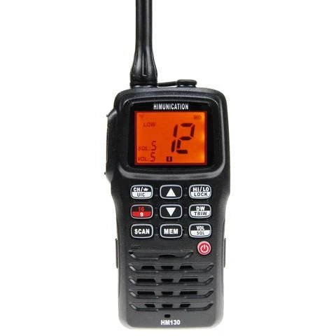 HM-130 — Himunication HM130 Bärbar VHF 6W — Nav & El - AIS & VHF