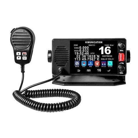 HM-TS18 — Himunication HM-TS18 VHF Radio DSC-D, GPS, NMEA2000 & Touch-Display — Nav & El - AIS & VHF