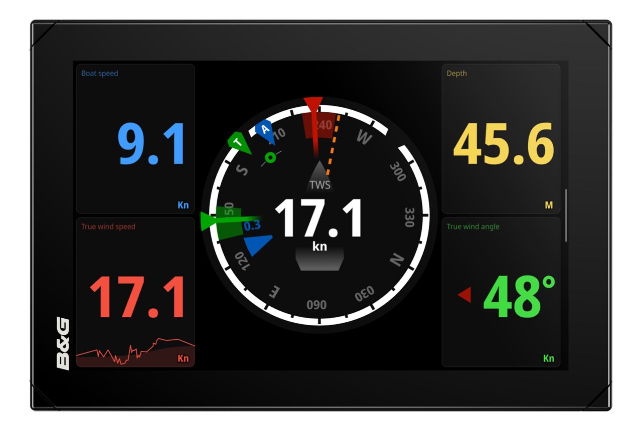 B&G Nemesis 12 Seglingsdisplay