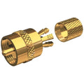 SHPL-259-CP-G — Shakespeare PL-259-CP-G gold-plated solderless centerpin antenna connector — Nav & El - AIS & VHF