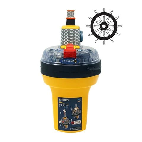 SIG-EPIRB3 — Ocean Signal rescueME EPIRB3 — Däcksutrustning - Nödsändare