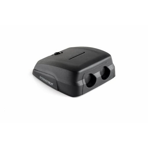 SS-DS-HD10-BLK — Scanstrut DS-HD10 Horizontal Deck Seal for 2 Cables Black — Nav & El - Kontakter