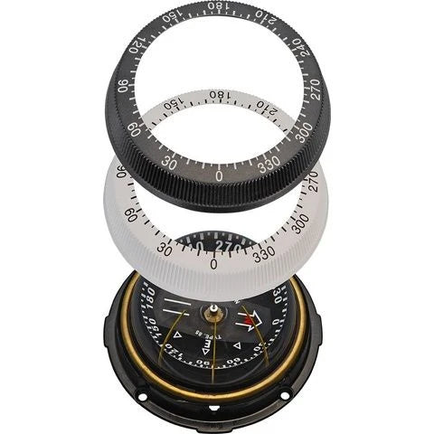 SV-85-CR-B — Silva Compass scale ring for 85 Black — Nav & El - Kompasser