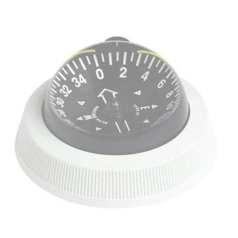 SV-85-CR-W — Silva Compass scale ring for 85 White — Nav & El - Kompasser
