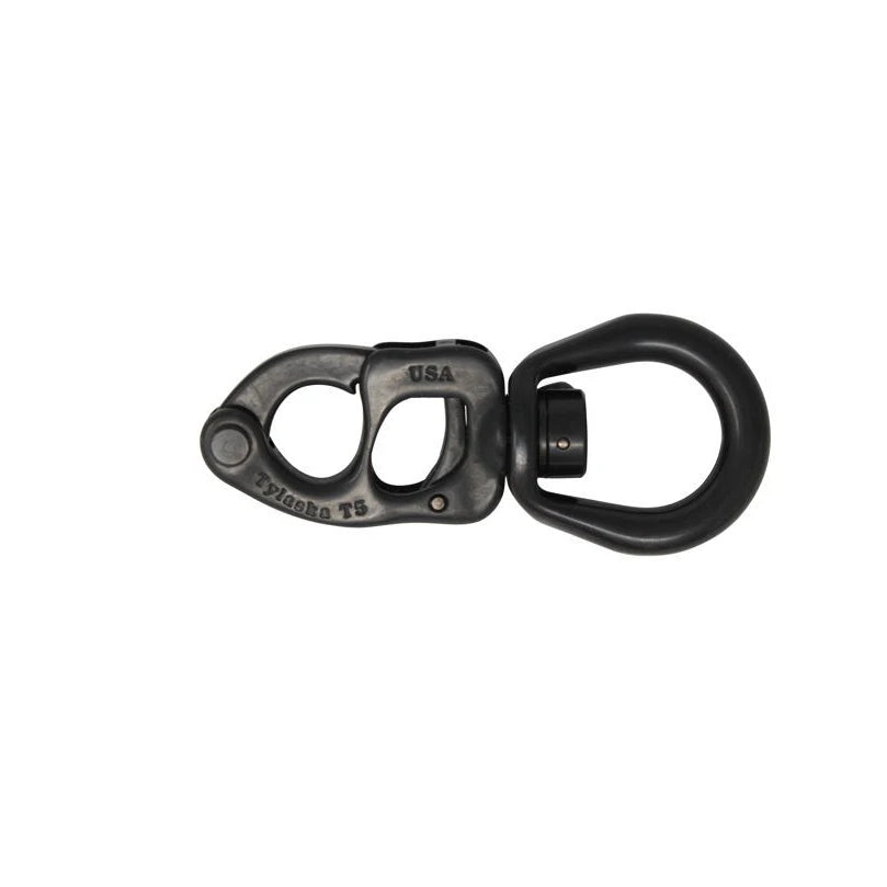 TY1005-L-BL — Tylaska Tylaska T5 LB Snap Shackle Black — Tågvirke - Hakar