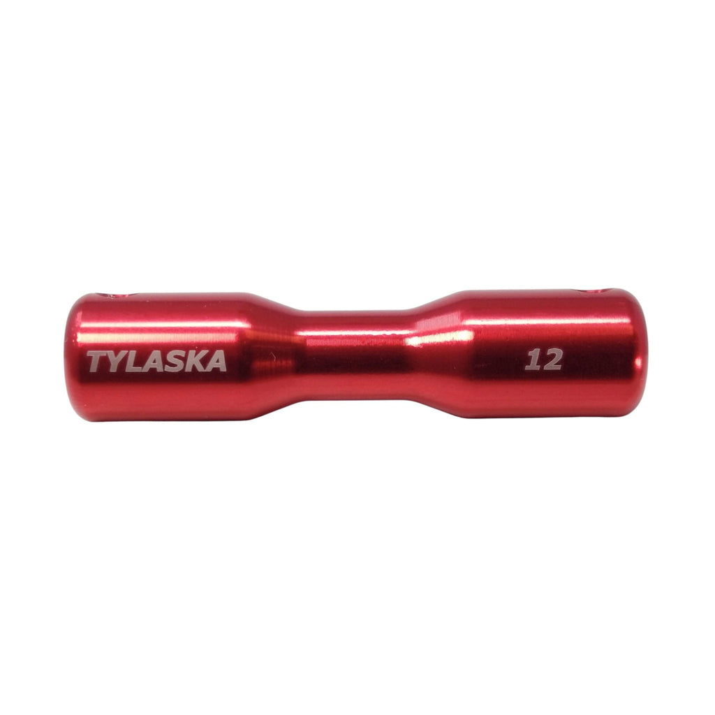 TY2500-12-AL (BLUE) — Tylaska Tylaska Dogbone Single Groove 12mm - Purple — Tågvirke - Dogbones