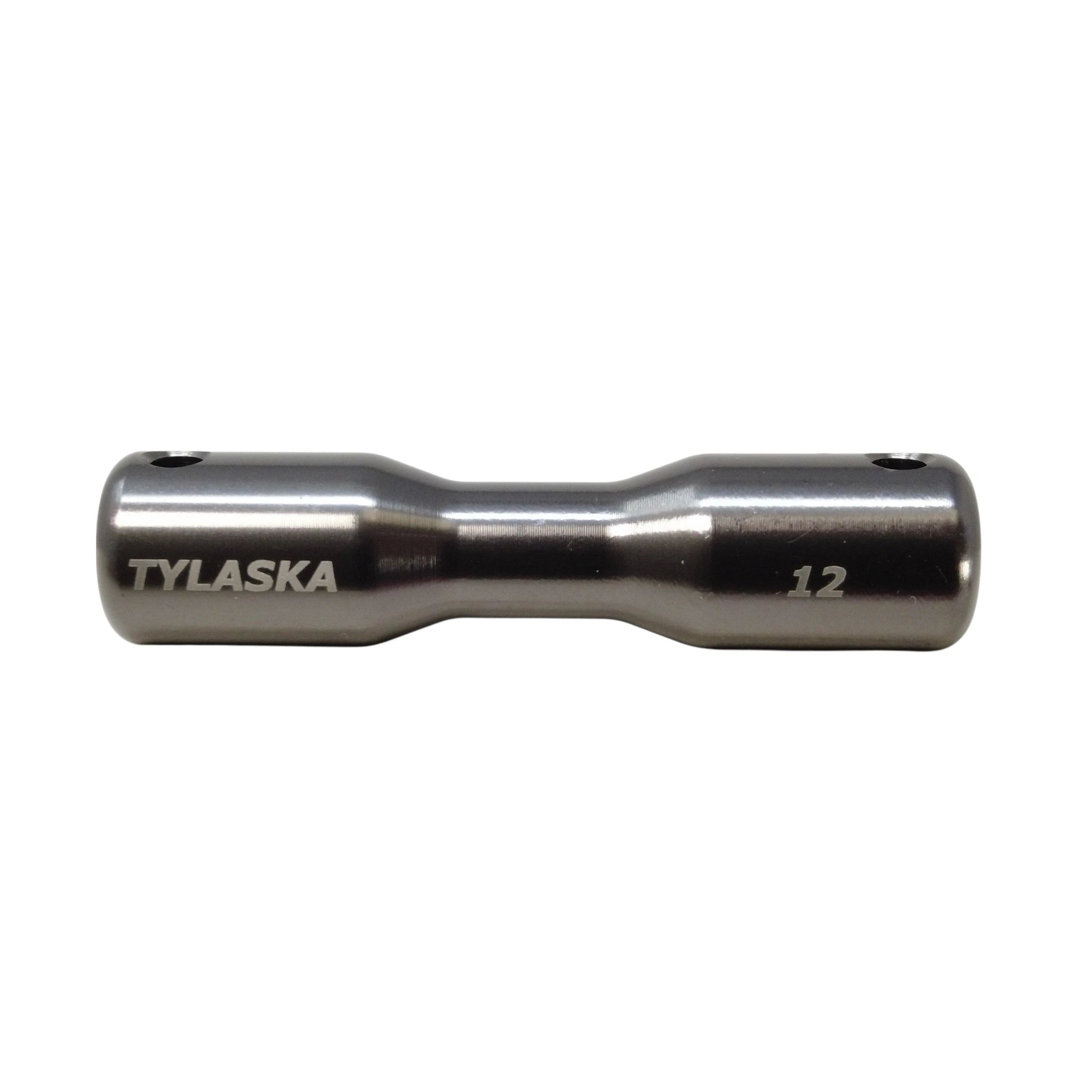 TY2500-12-AL (BLUE) — Tylaska Tylaska Dogbone Single Groove 12mm - Purple — Tågvirke - Dogbones
