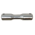 TY2500-14-SS — Tylaska Tylaska Dogbone Single Groove SS 14mm — Tågvirke - Dogbones