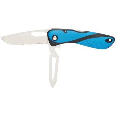 W-10126 — Wichard Offshore Knife  w/Spike Blue — Personlig Utrustning - Knivar & Verktyg