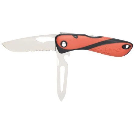 W-10129 — Wichard Offshore Knife  w/Spike Orange — Personlig Utrustning - Knivar & Verktyg