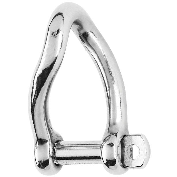 W-1222 — Wichard 5mm Twisted Shackle Self-Locking — Tågvirke - Schacklar