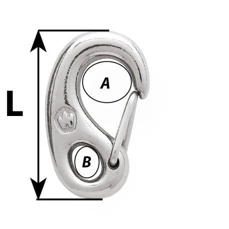 W-2448 — Wichard 25mm Snap Hook — Tågvirke - Hakar