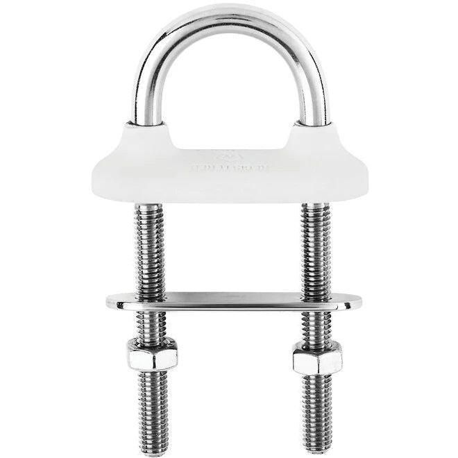 W-65342 — Wichard Watertight U-Bolt 8 X 80 White — Däcksutrustning - U-bultar & Byglar