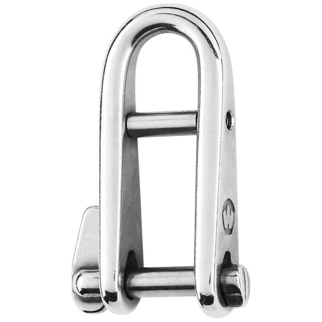 W-91433 — Wichard 6mm HR Key Pin Shackle w/Bar — Tågvirke - Schacklar
