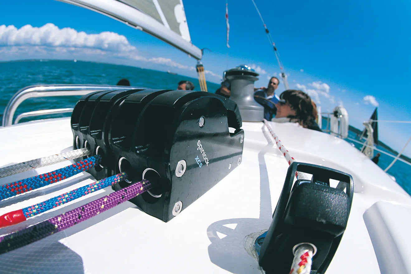 Spinlock XCS Avlastare Enkel Lock-up 12-14mm Black
