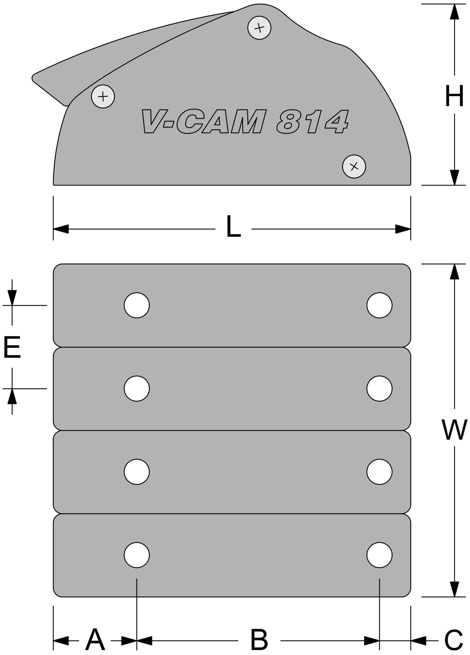 Antal V-Cam 814 Clutch 12-14 Quad