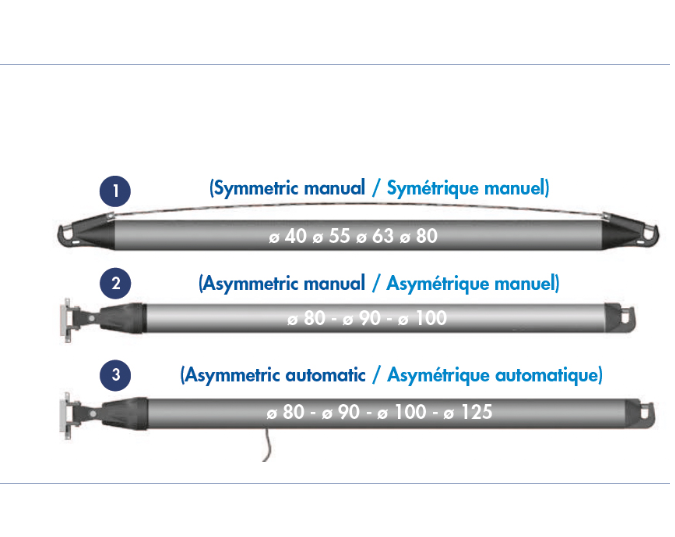Sparcraft 80 mm Symmetric Spinnaker pole  <5300 (Variant 1)
